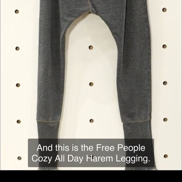 Medium Cozy All Day Harem Leggings - Picture 6 of 11